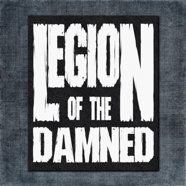 Legion of The Damned Back Patch, Legion of The Damned Logo Big Back Patch
