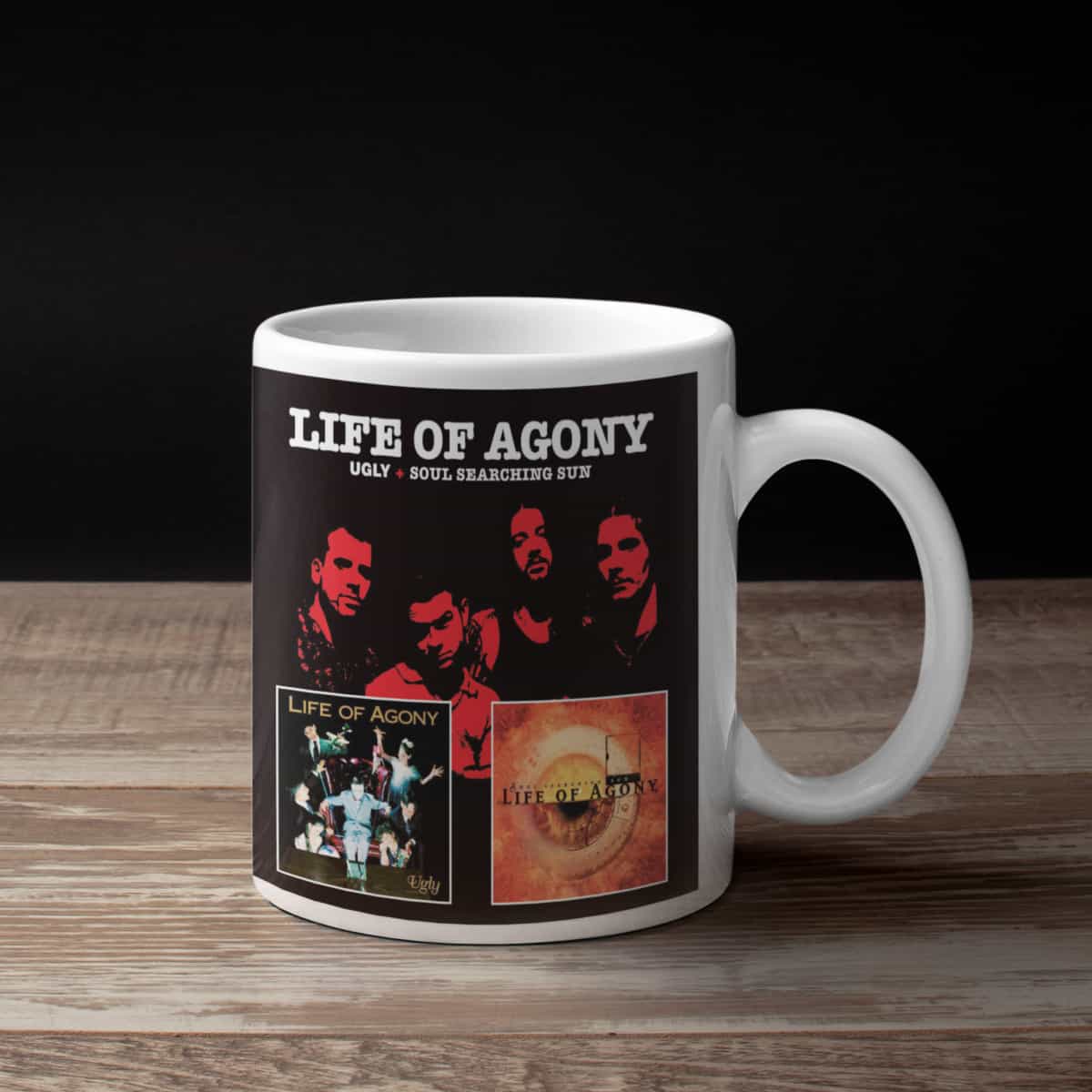 Life Of Agony Coffee Mug, Life Of Agony Ugly Soul Searching Sun Coffee Mug