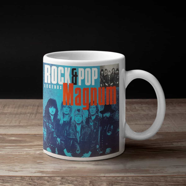 Magnum Coffee Mug, Magnum Rock & Pop Legends Coffee Mug