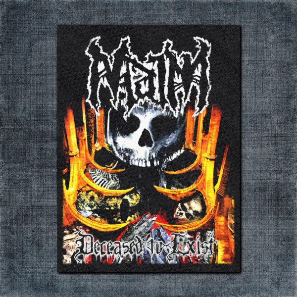 Maim Back Patch, Maim Deceased to Exist Big Back Patch