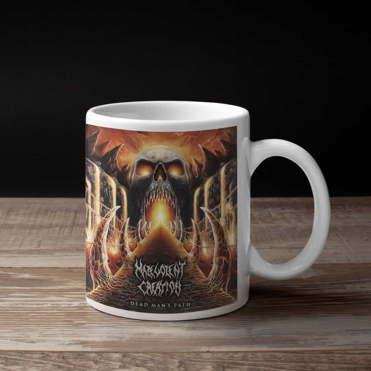 Malevolent Creation Coffee Mug, Malevolent Creation Dead Man's Coffee Mug