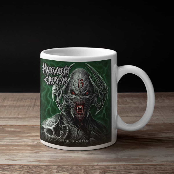 Malevolent Creation Coffee Mug, Malevolent Creation  The 13th Beast Coffee Mug