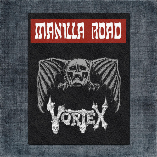 Manilla Road Back Patch, Manilla Road Artwork Big Back Patch