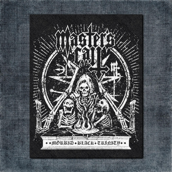 Master's Call Back Patch, Master's Call Morbid Black Trinity Big Back Patch