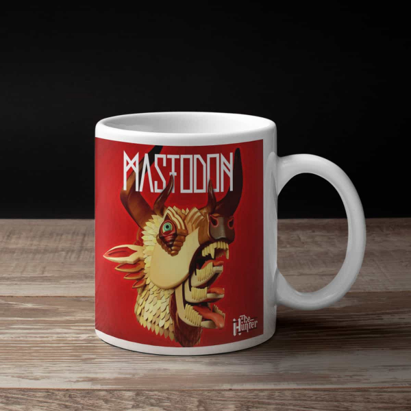Mastodon Coffee Mug, Mastodon The Hunter Coffee Mug