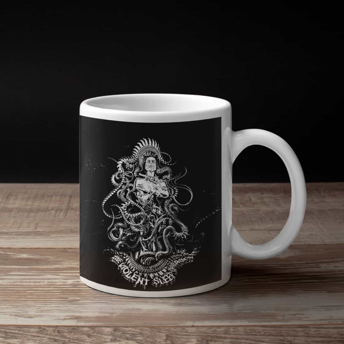 Meshuggah Coffee Mug, Meshuggah The Violent Sleep Of Reason Coffee Mug