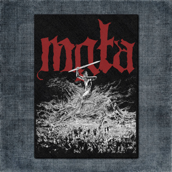 Mgla Back Patch, Mgla Age of Excuse Big Back Patch