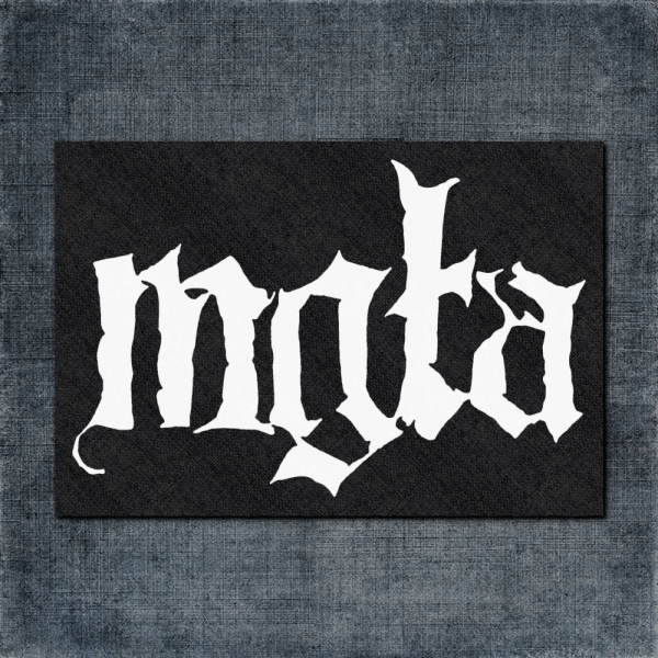 Mgla Back Patch, Mgla Logo Big Back Patch