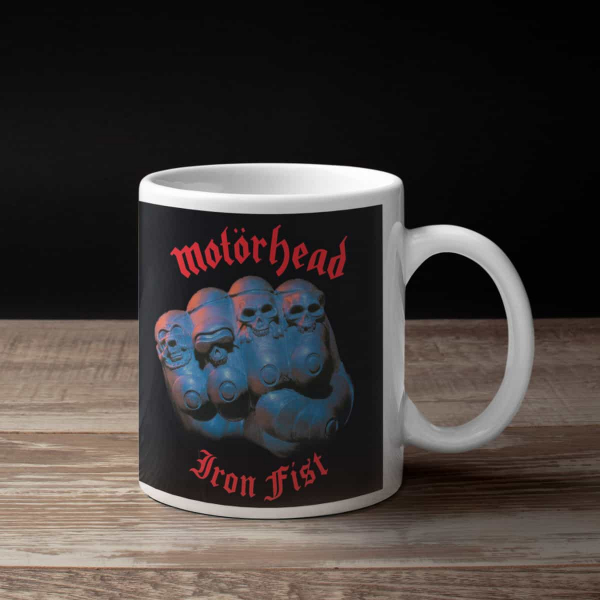 Motörhead Coffee Mug, Motörhead Iron Fist Coffee Mug