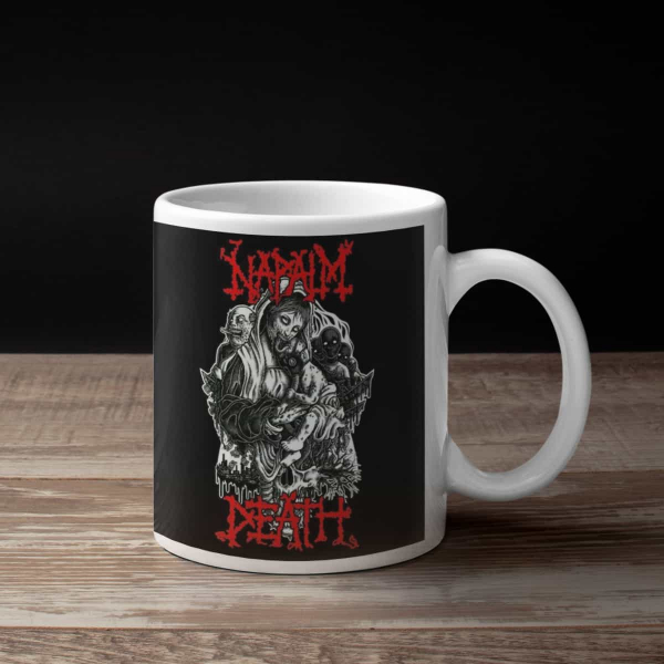 Napalm Death Coffee Mug, Napalm Death Artwork Coffee Mug