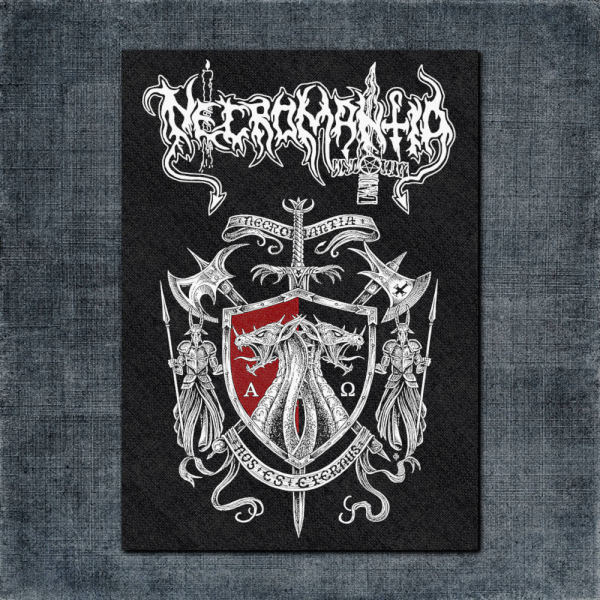 Necromantia Back Patch, Necromantia Nekromanteion Big Back Patch