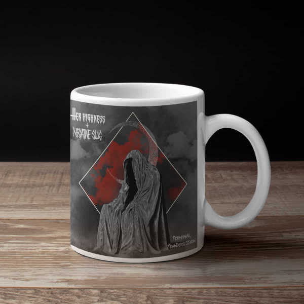 Negative Slug Coffee Mug, Negative Slug Terminal Transgression Coffee Mug