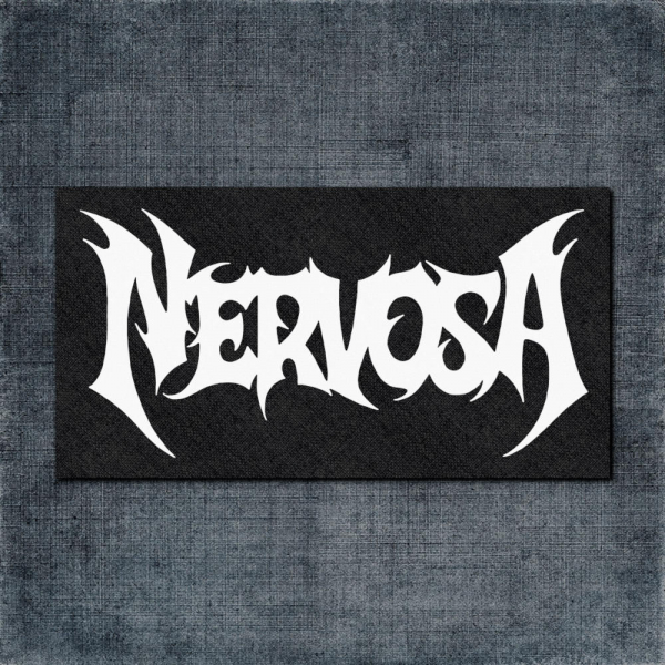 Nervosa Back Patch, Nervosa Logo Big Back Patch
