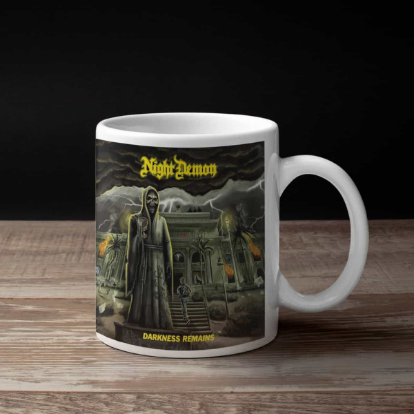 Night Demon Coffee Mug, Night Demon Darkness Remains Coffee Mug