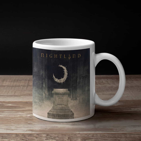 Nightland Coffee Mug, Nightland Umbra Astra Luna Coffee Mug