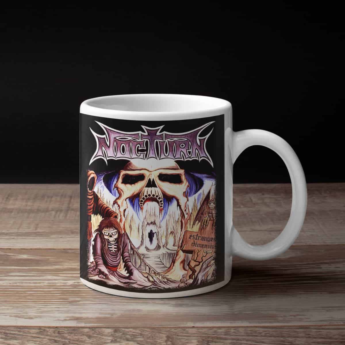 Nocturn Coffee Mug, Nocturn Estranged Dimensions Coffee Mug