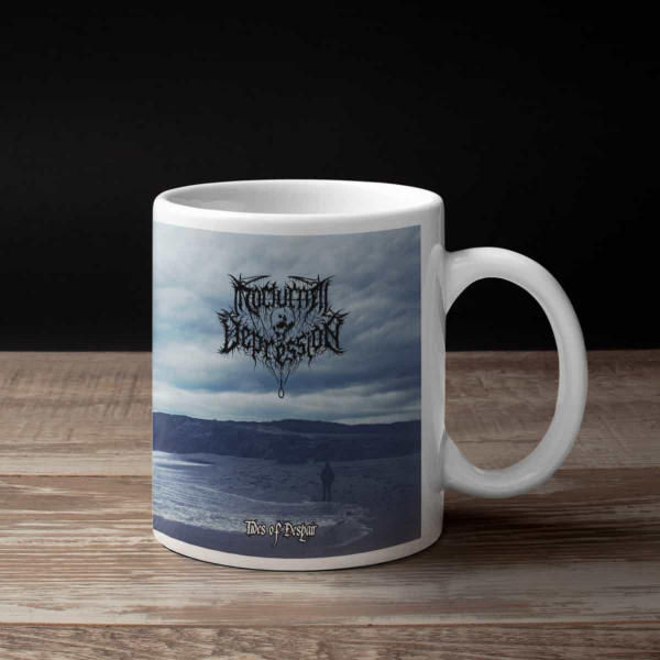 Nocturnal Depression Coffee Mug, Nocturnal Depression Tides of Despair Coffee Mug