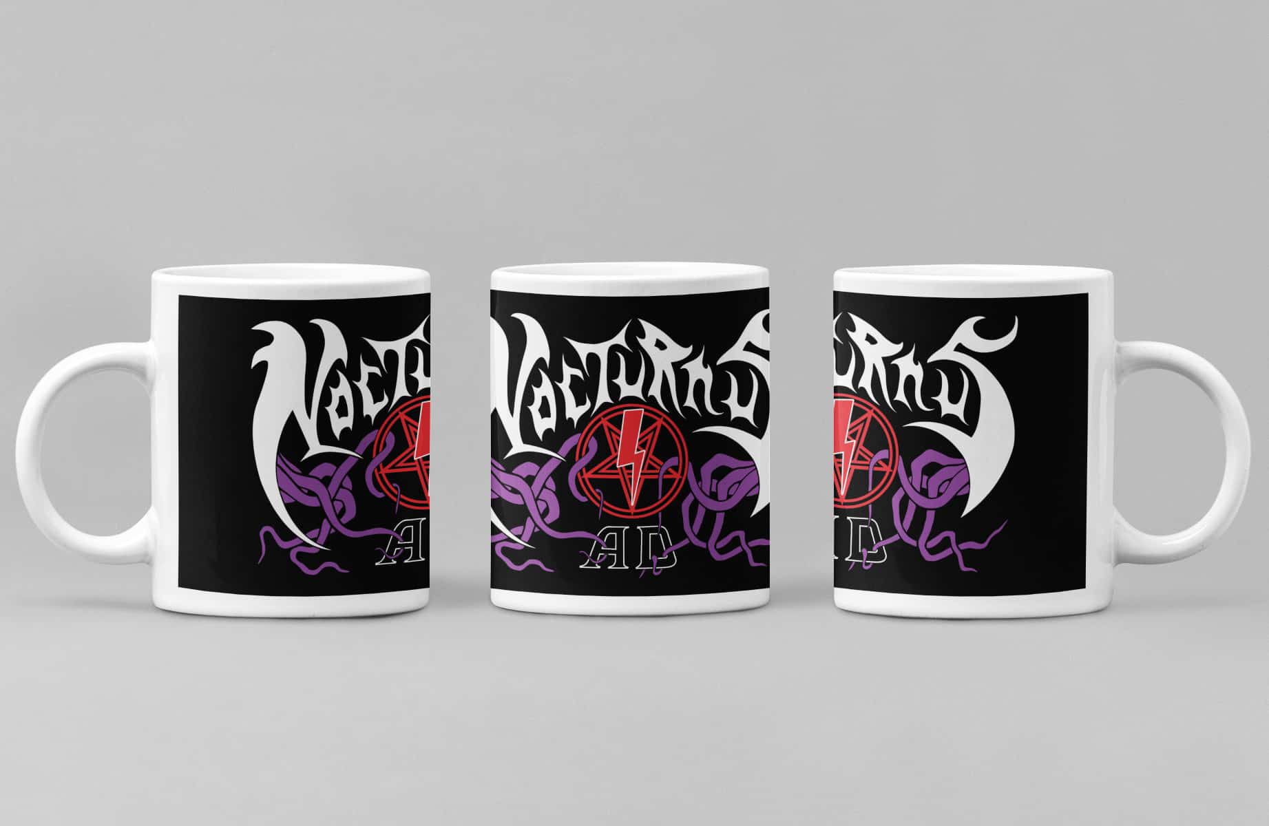 Nocturnus After Death Coffee Mug, Nocturnus After Death Logo Coffee Mug