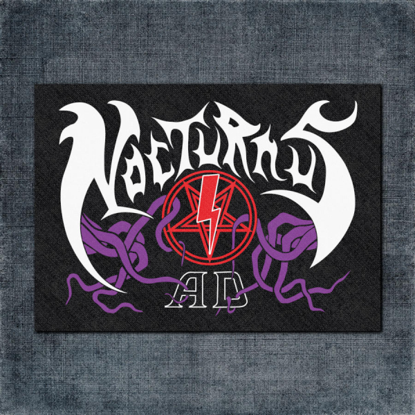 Nocturnus Back Patch, Nocturnus After Death Big Back Patch