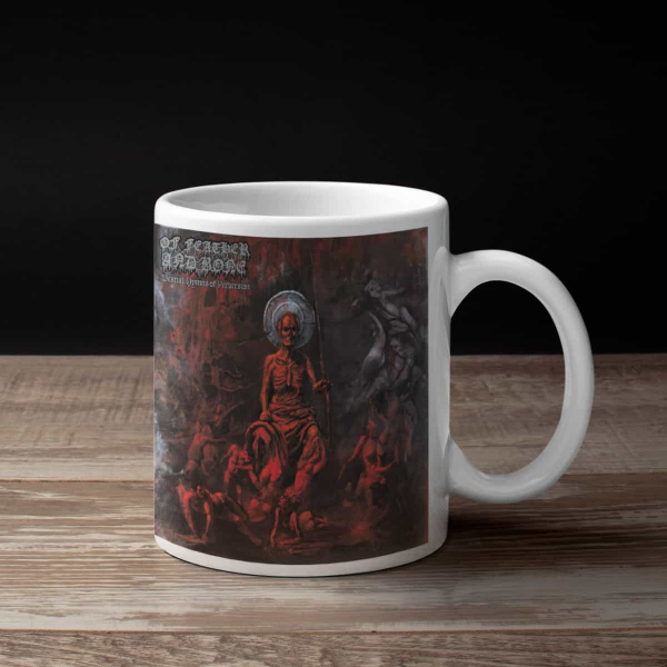 Of Feather And Bone Coffee Mug, Of Feather And Bone Bestial Hymns Of Perversion Coffee Mug