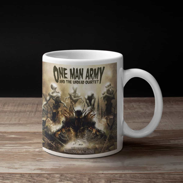 One Man Army and The Undead Quartet Coffee Mug, One Man Army and The Undead Quartet 21st Century Killing Machine Coffee Mug