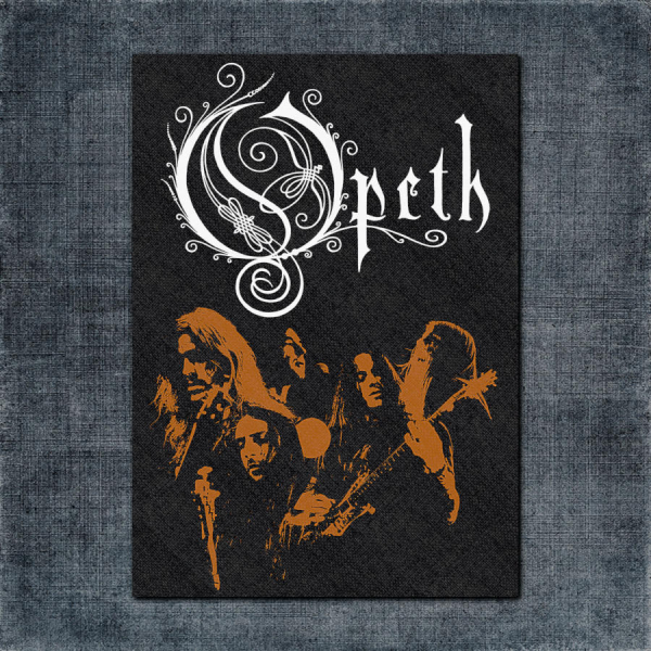Opeth Back Patch, Opeth Artwork Big Back Patch