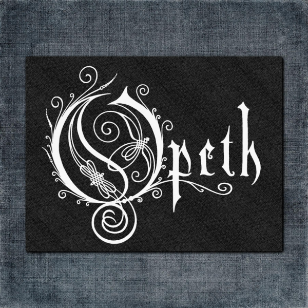 Opeth Back Patch, Opeth Logo Big Back Patch