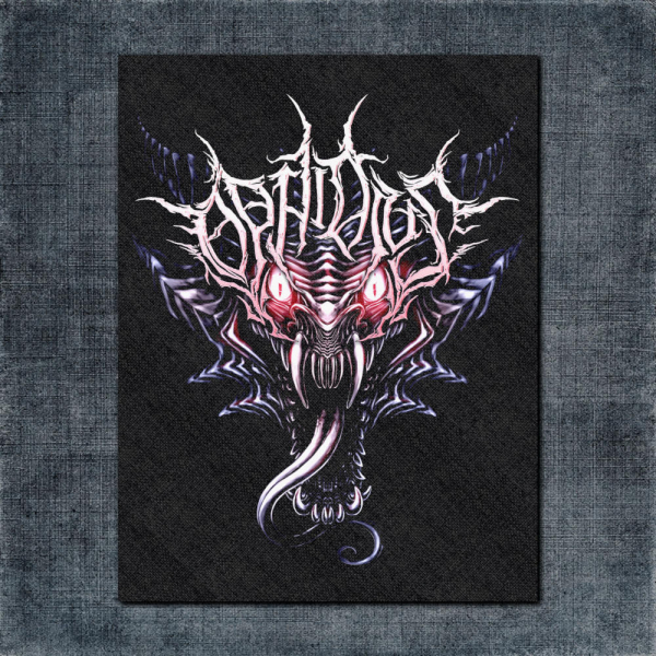Ophidius Back Patch, Ophidius Artwork Big Back Patch