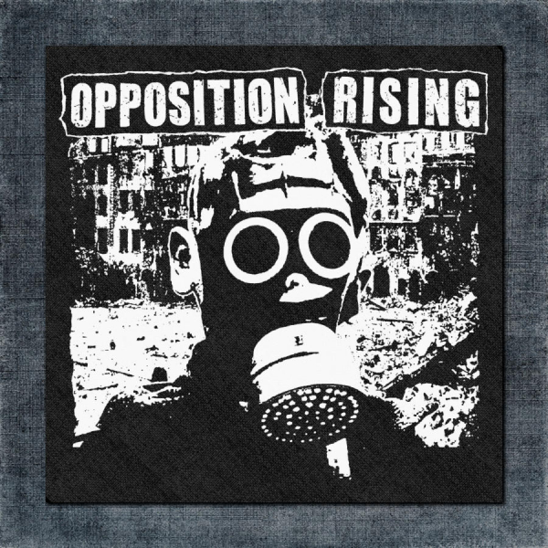 Opposition Rising Back Patch, Opposition Rising Artwork Big Back Patch