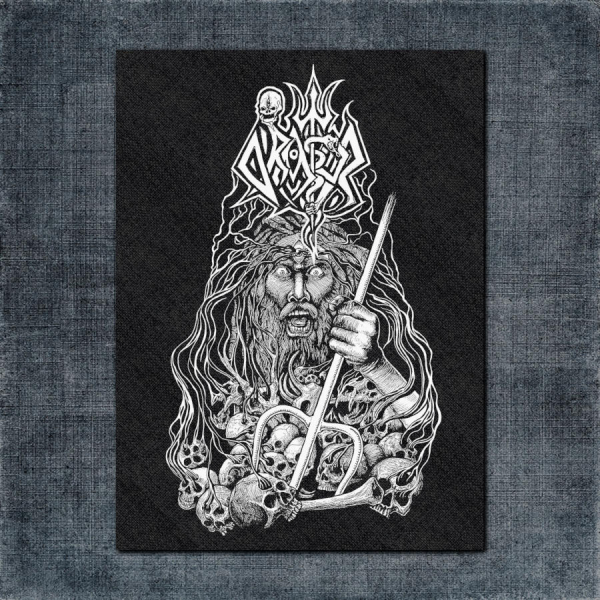 Orator Back Patch, Orator Artwork Big Back Patch