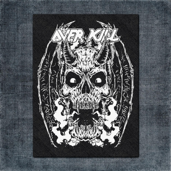 Over Kill Back Patch, Over Kill Artwork Big Back Patch