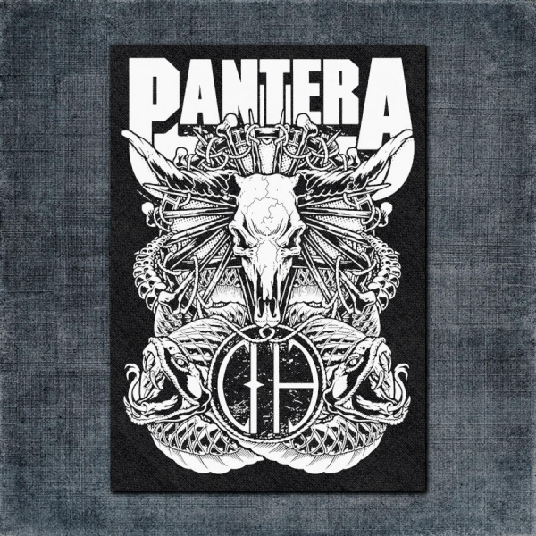 Pantera Back Patch, Pantera Artwork Big Back Patch