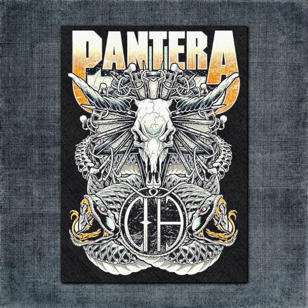 Pantera Back Patch, Pantera Vulgar Display of Power Big Back Patch