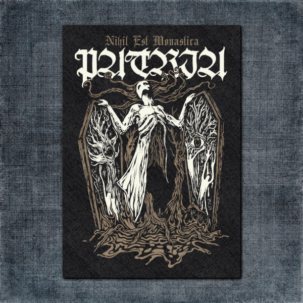 Patria Back Patch, Patria Nihil Est Monastica Big Back Patch