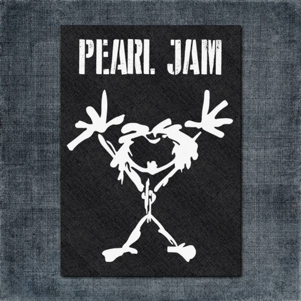 Pearl Jam Back Patch, Pearl Jam Artwork Big Back Patch