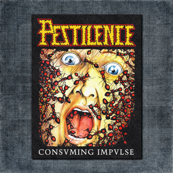 Pestilence Back Patch, Pestilence Consuming Impulse Big Back Patch