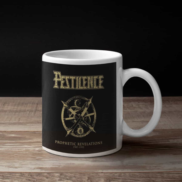 Pestilence Coffee Mug, Pestilence Prophetic Revelations Coffee Mug