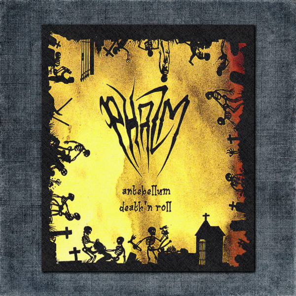 Phazm Back Patch, Phazm Antebellum Death  'N' Roll Big Back Patch