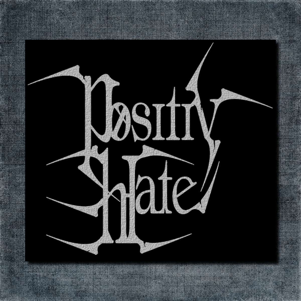 Positiv Hate Back Patch, Positiv Hate Logo Big Back Patch