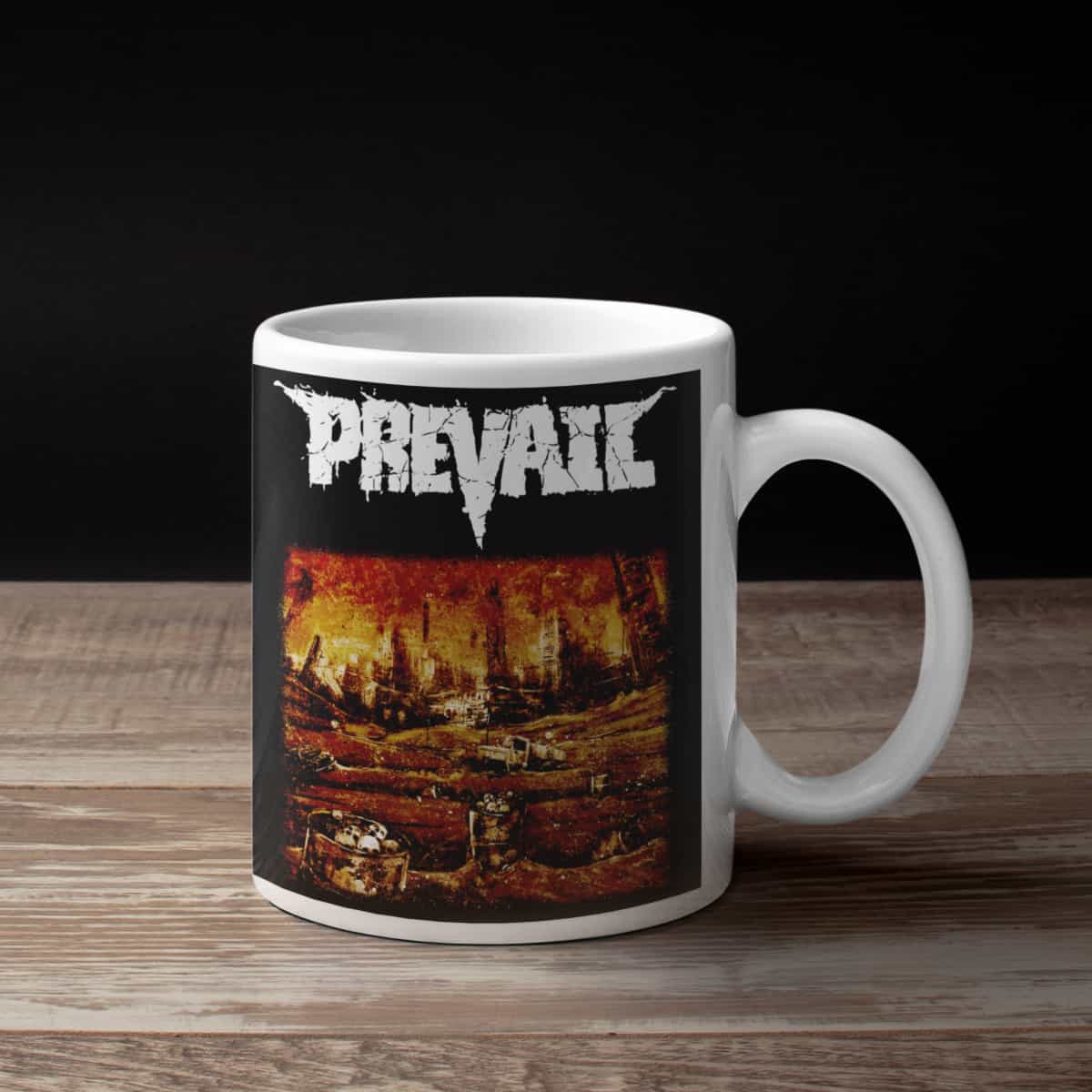 Prevail Coffee Mug, Prevail War Will Reign Coffee Mug