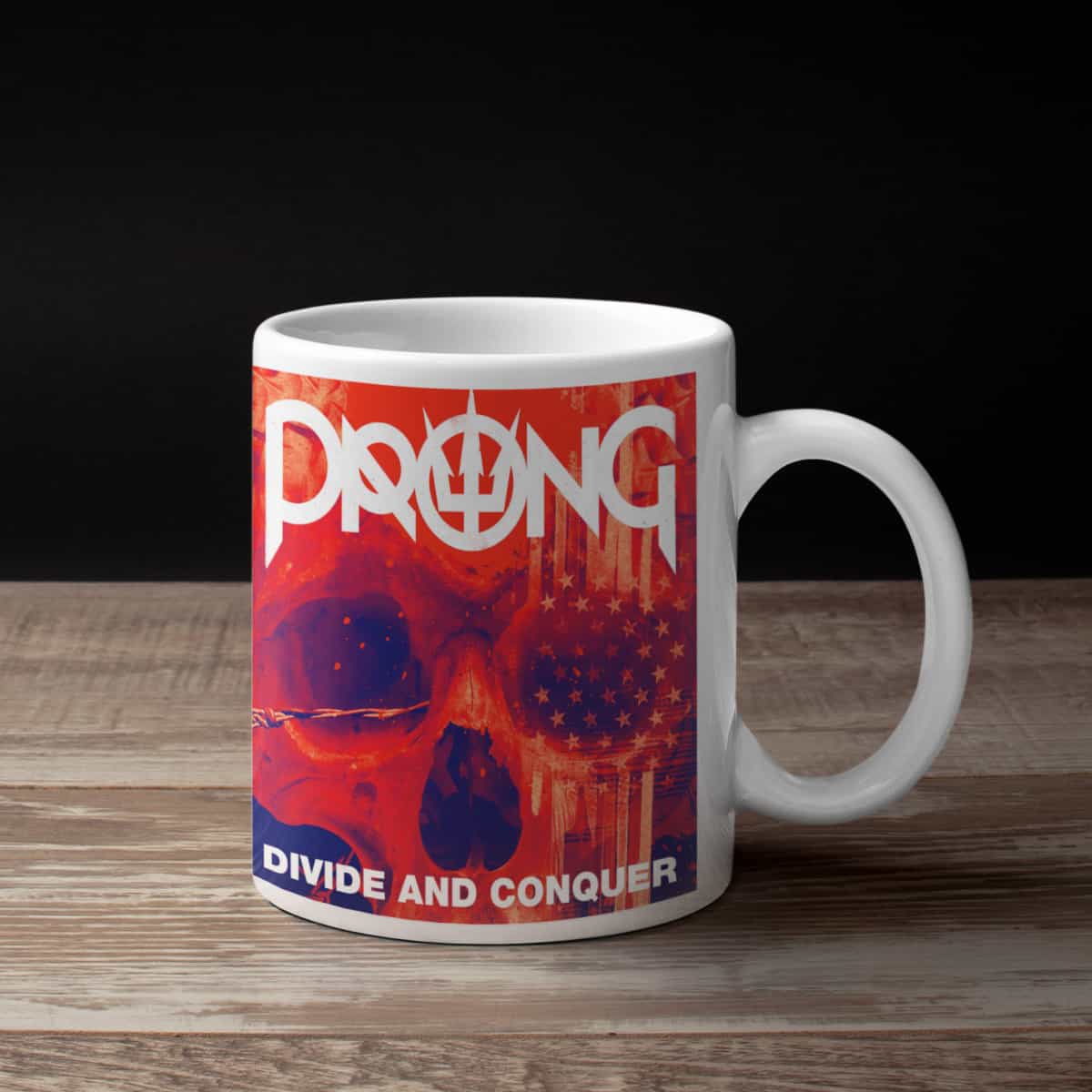 Prong Coffee Mug, Prong Divide and Conquer Coffee Mug