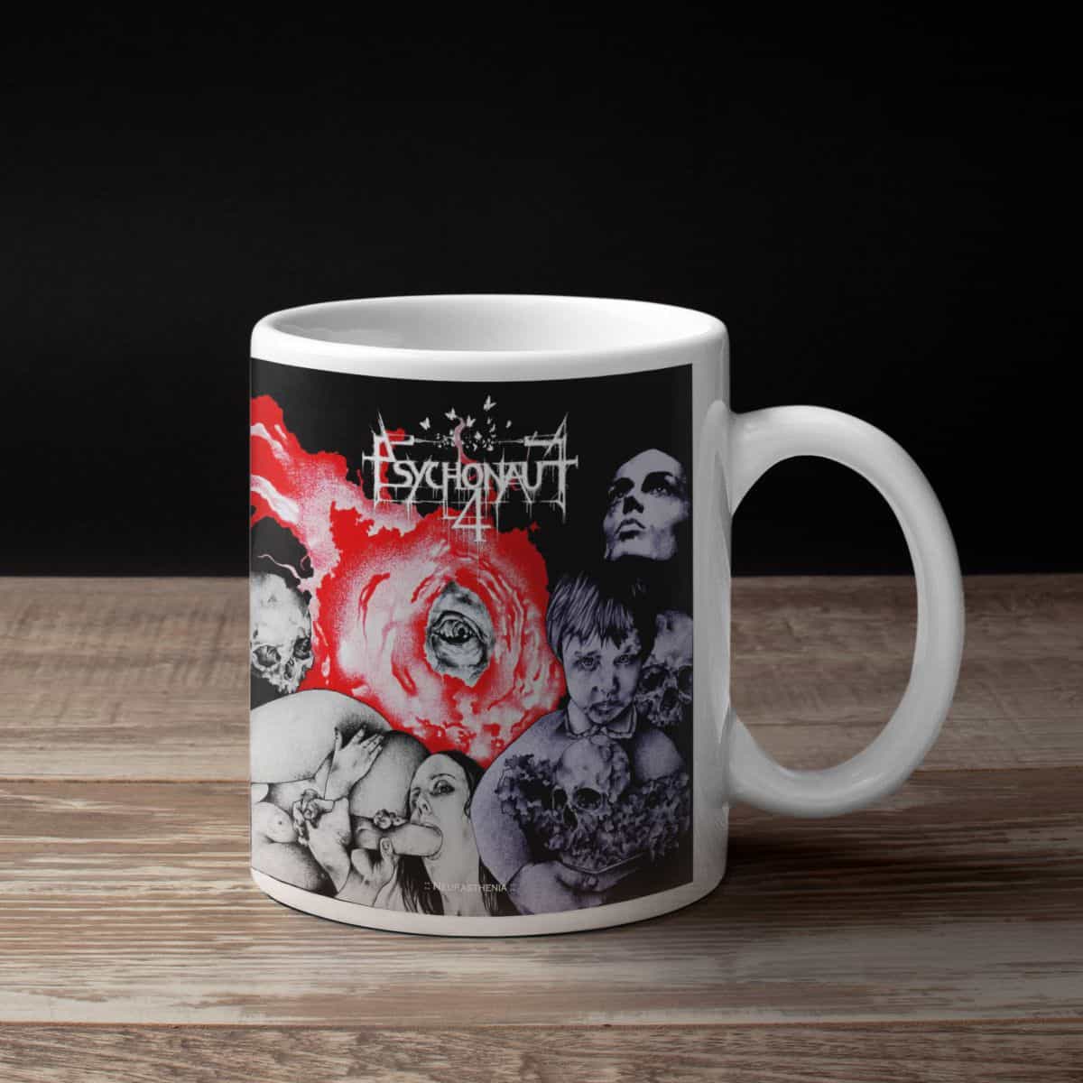 Psychonaut 4 Band Coffee Mug, Psychonaut 4 Neurasthenia Mug