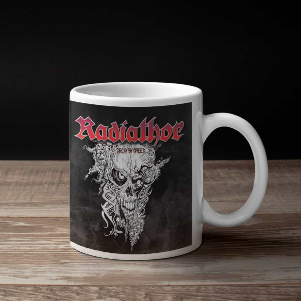 Radiathor Coffee Mug, Radiathor Decay by Greed Coffee Mug