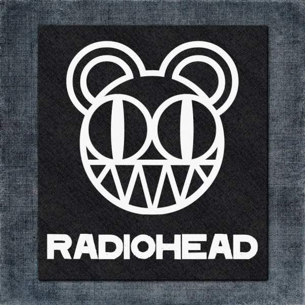 Radiohead Back Patch, Radiohead Artwork Big Back Patch