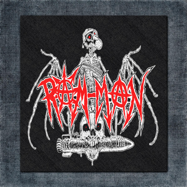 Ram Man Back Patch, Ram Man Artwork Big Back Patch