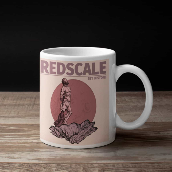 Redscale Coffee Mug, Redscale Set In Stone Coffee Mug