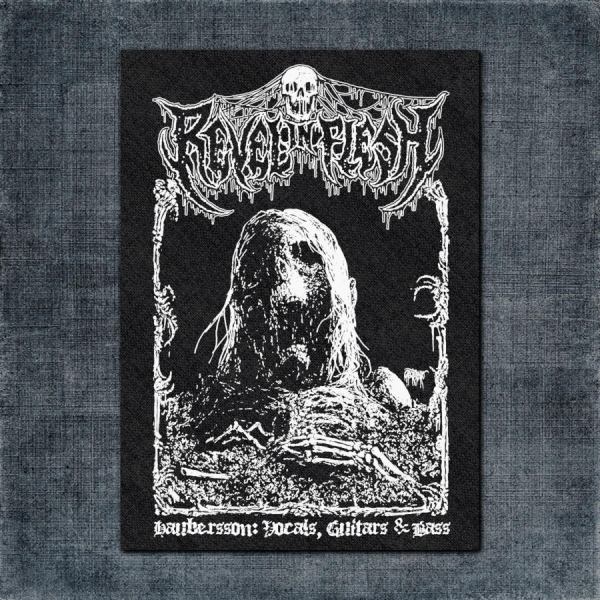 Revel In Flesh Back Patch, Revel In Flesh Artwork Big Back Patch