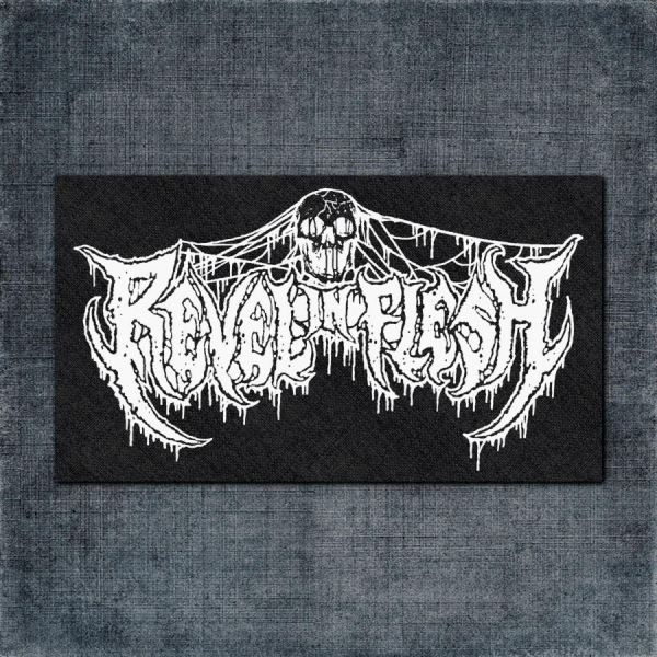 Revel In Flesh Back Patch, Revel In Flesh Logo Big Back Patch