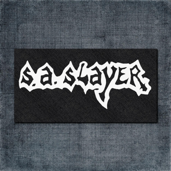 S.A. Slayer Back Patch, S.A. Slayer Logo Big Back Patch