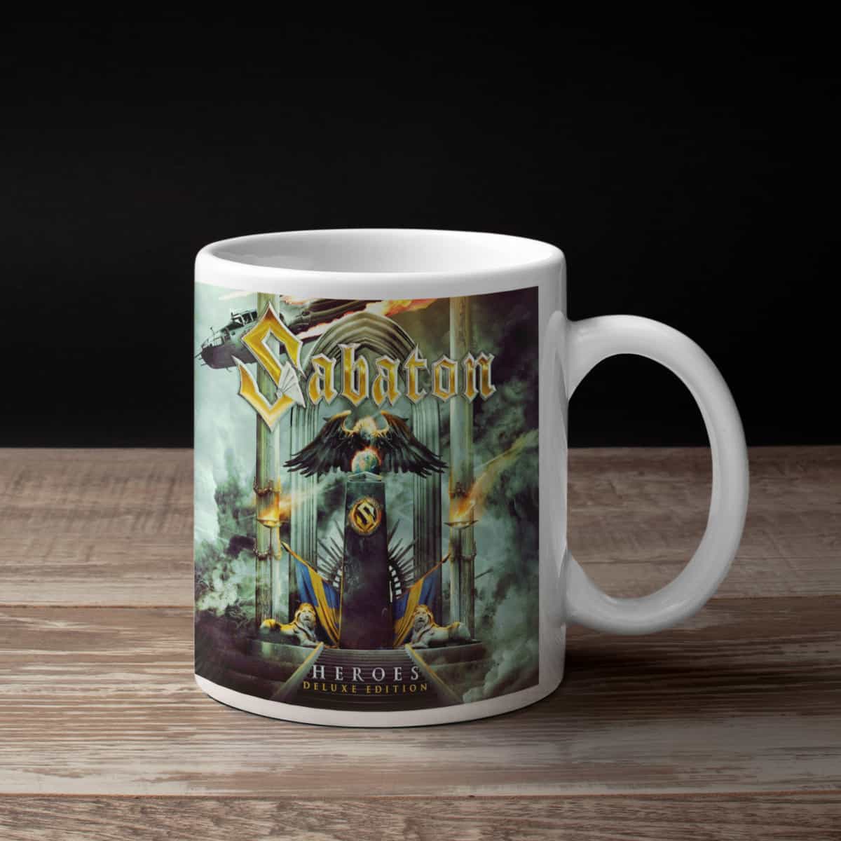 Sabaton Coffee Mug, Sabaton Heroes Deluxe Ed Coffee Mug
